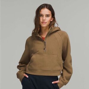 Lululemon scuba oversized half zip hoodie m/l artifact